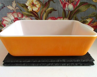 Vintage Pyrex - 0503 - Orange - Refrigerator Dish - No Lid