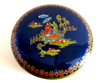 Daher - Vintage Asian Style Tin Made in England