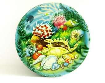 Peek, Frean & Company Vintage Underwater Shell Tin