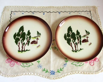 Brock of California - Farmhouse Bread Plates - Set of Two