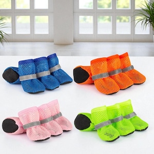 Anti-Slip Dog Shoes: Breathable Paw Protector Socks