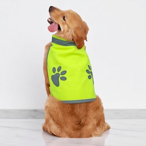 Reflective Dog Safety Vest, Reflective Dog Safety Vest, Puppy Clothes, Safety Vest for Dogs, Pet Accessories, Doggies Clothing