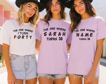 Quella in cui la maglietta personalizzata per la festa di compleanno abbinata