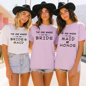 Brudtärnevänner Möhippa Matchande T-shirt