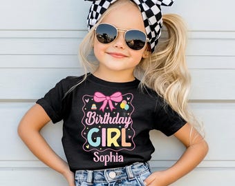 Magliette personalizzate con nome per la festeggiata