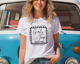 Customizable Girls Trip Shirt: Sisters Weekend Vacation Tee