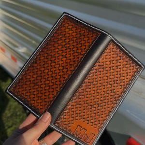 Cartera de cuero Roper