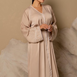 Closed Abaya for women,Eid Abaya Abaya set Embellished Abaya Made in Dubai, Abaya with Hijab and Belt, Abaya 2025, Abaya Dubai, Pearl Abayas