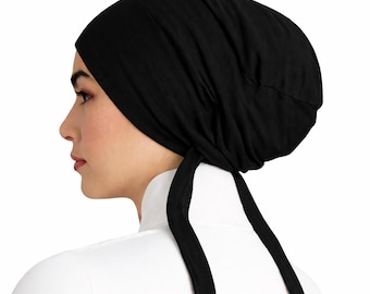 tie back cotton hijab undercap hijab cap for women