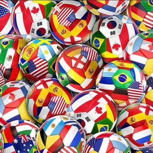 World Cup Soccer Balls Classic Surgical Scrub Cap Bild 3
