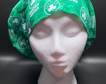 Boston Celtics Camo Hattie Surgical Scrub Cap