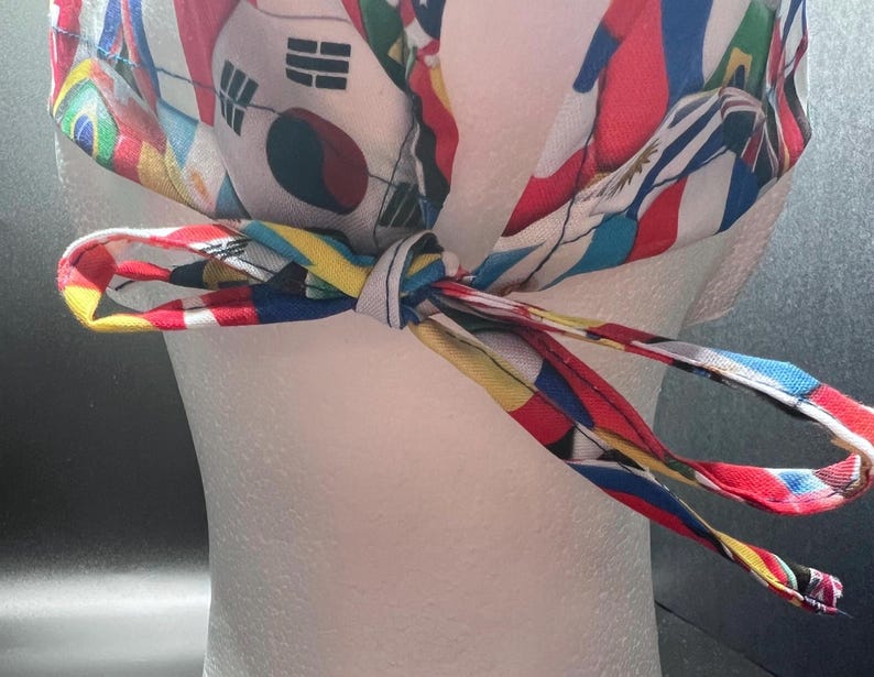 World Cup Soccer Balls Classic Surgical Scrub Cap Bild 7