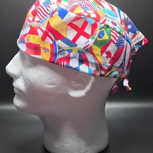 World Cup Soccer Balls Classic Surgical Scrub Cap Bild 4