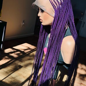 360 frontal lace braided cornrow 30inches
