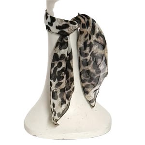 Leopard Neck Scarf / Headscarf