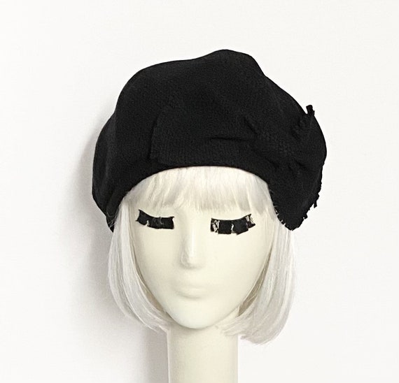 Sombrero Mujer Gorro Boina Francesa Pillbox 100% Lana Sombrero Mujer Gorro Boina Francesa Pillbox 100% Lana