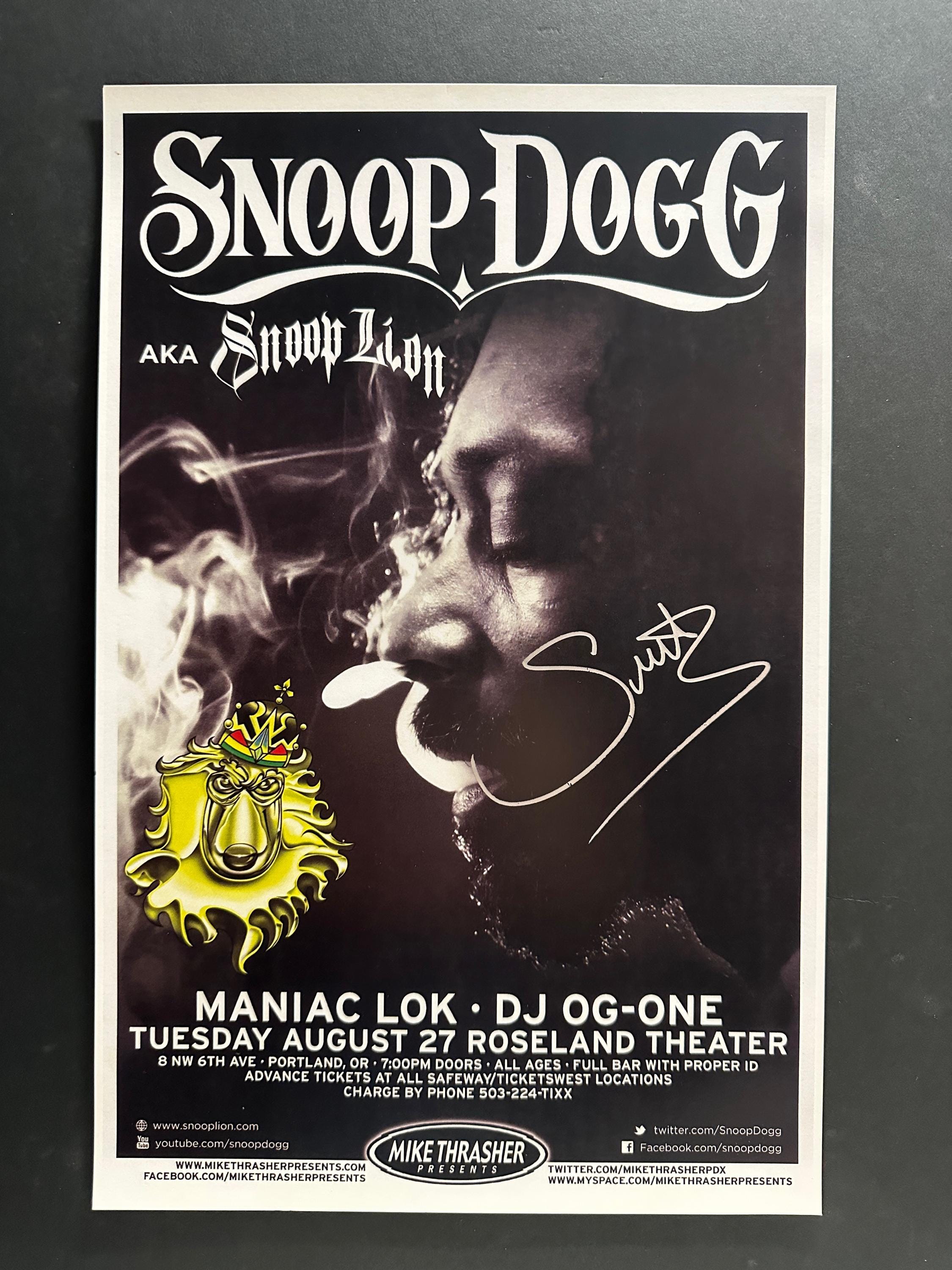 直筆サイン SNOOP DOGG - メルカリ