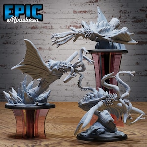 Ancient Flayer | 28mm 30mm 32mm | Fantasy Miniatures | Spelljammer | Mindflayer | Mind Attack | Epic Miniatures