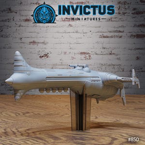 Assault Star Ship (Tactical) | 30mm 32mm | Sci Fi Miniatures | Invictus Miniatures