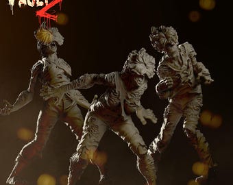 Klikacz Zombie | DnD Minis | 32 mm 40 mm | Last of Us | Vaultz