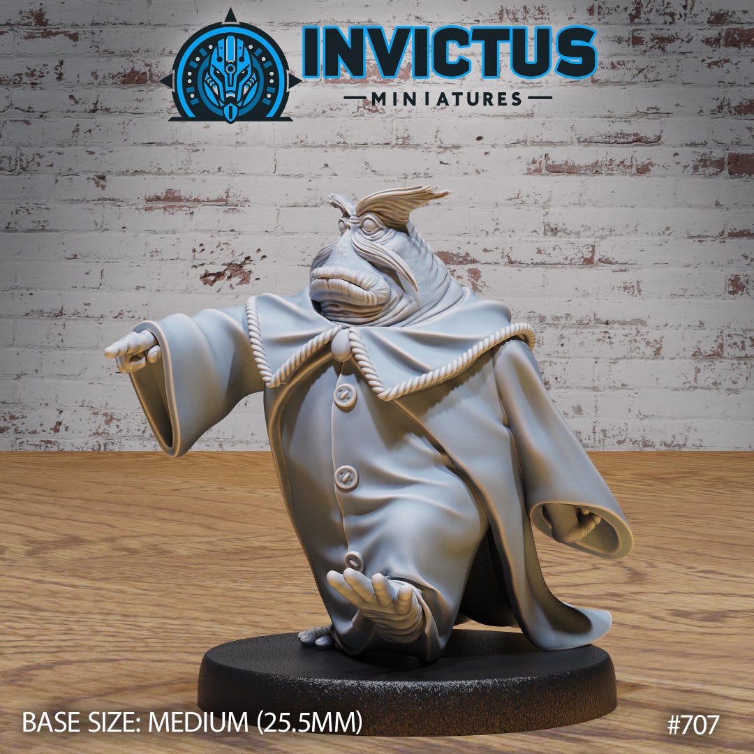 Alien Merchant (walking) | 30mm 32mm | Sci Fi Miniatures | Invictus ...