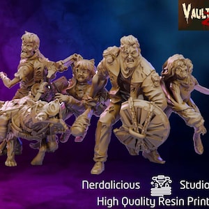 Mystery Gang - Fan Art | Zombie Miniatures | Vaultz