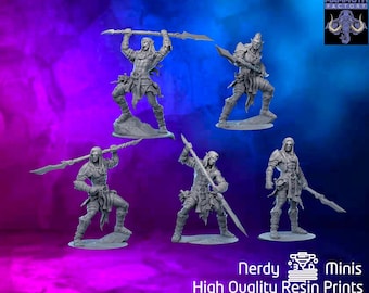 Whisperwood Guardians | 30mm 32mm | DnD 5e | The Farlands | The Whisperwoods | Mammoth Factory