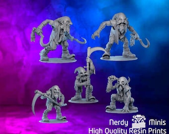 Red Cappers | 30mm 32mm | DnD 5e | Fateless Collection | Maze of Madness | Mammoth Factory