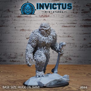 Space Yeti | 30mm 32mm | Sci Fi Miniatures | Invictus Miniatures