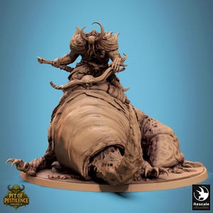 Mirebound Crawler Rest | 30mm 32mm | DnD Minis | Large Miniature | Pit of Pestilence vol. II | Rescale Miniatures