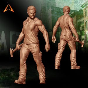Abby | Survivor Miniatures | Last of Us | Zombicide Minis | 30mm 32mm | Aftermath Studios