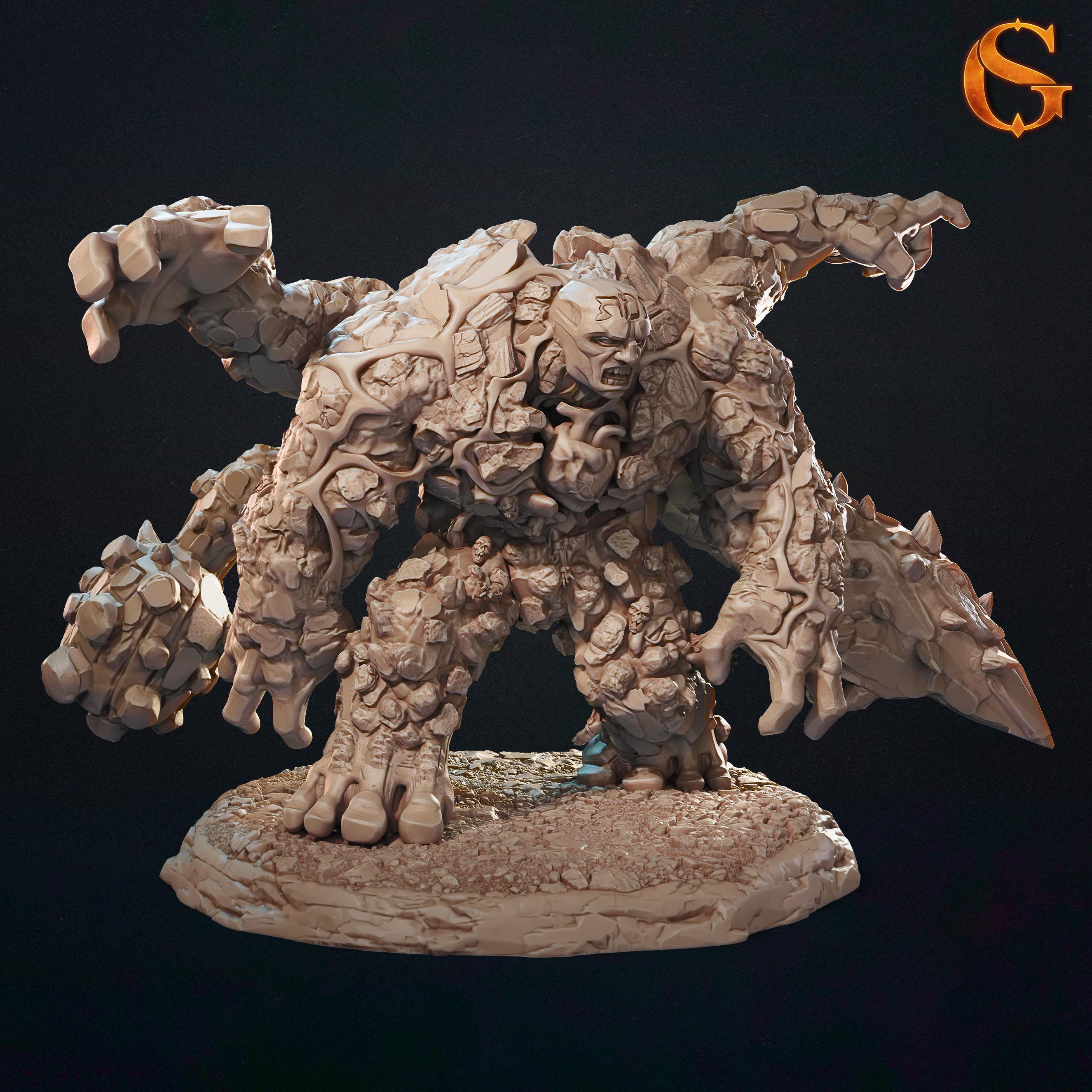 Adam the Mud Golem | D&D Minis | 30mm 32mm | Solgood Creations - Etsy