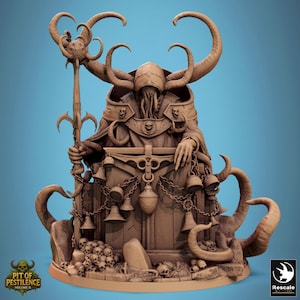 Ashkar, The Nightwatcher | 30mm 32mm | DnD Minis | Large Miniature | Pit of Pestilence vol. II | Rescale Miniatures
