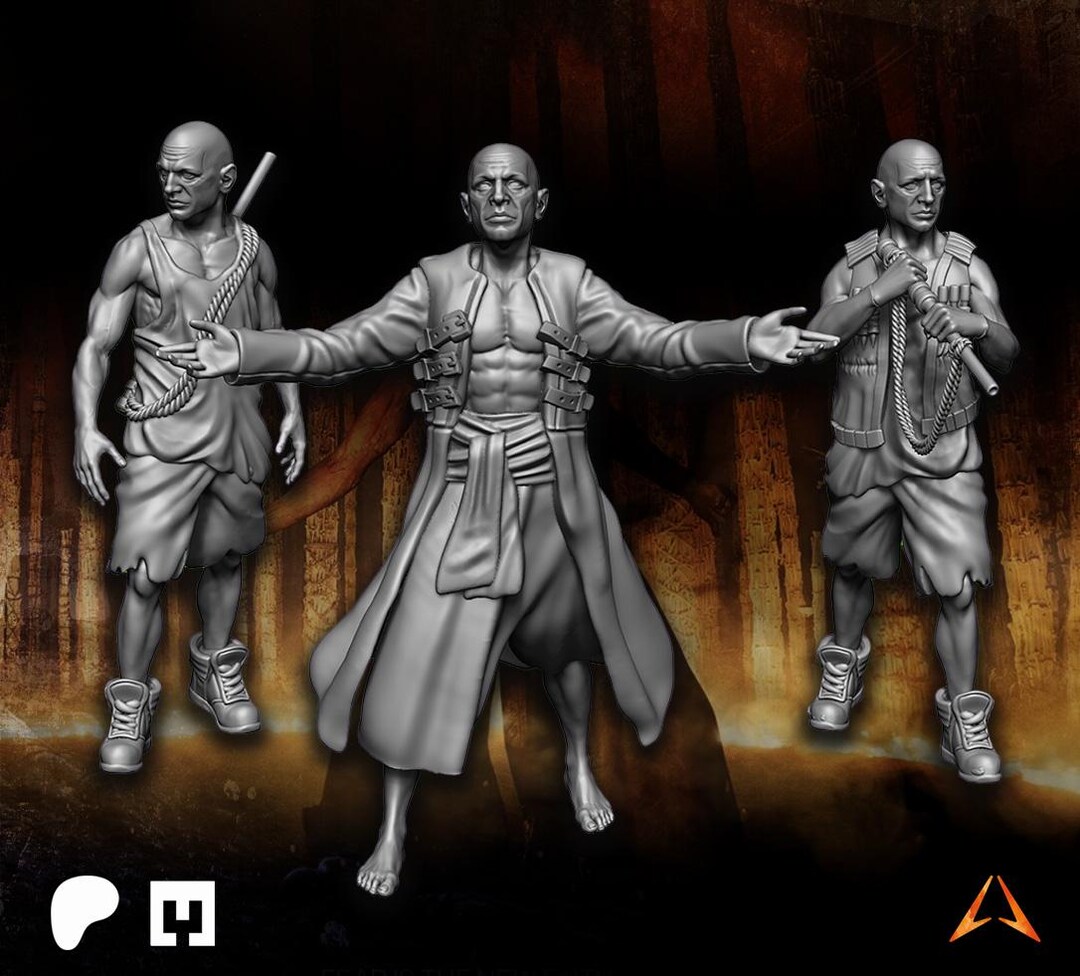 Outbreak Survivor Leader | Survivor Miniatures | Zombicide Minis | 30mm ...