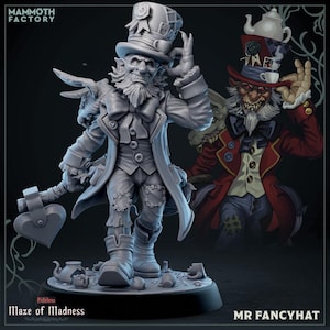 Mr. Fancy Hat | 30mm 32mm | DnD 5e | Fateless Collection | Maze of Madness | Mammoth Factory