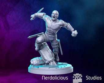 Invisible Warrior | Superhero | 30mm 32mm | RN EStudio