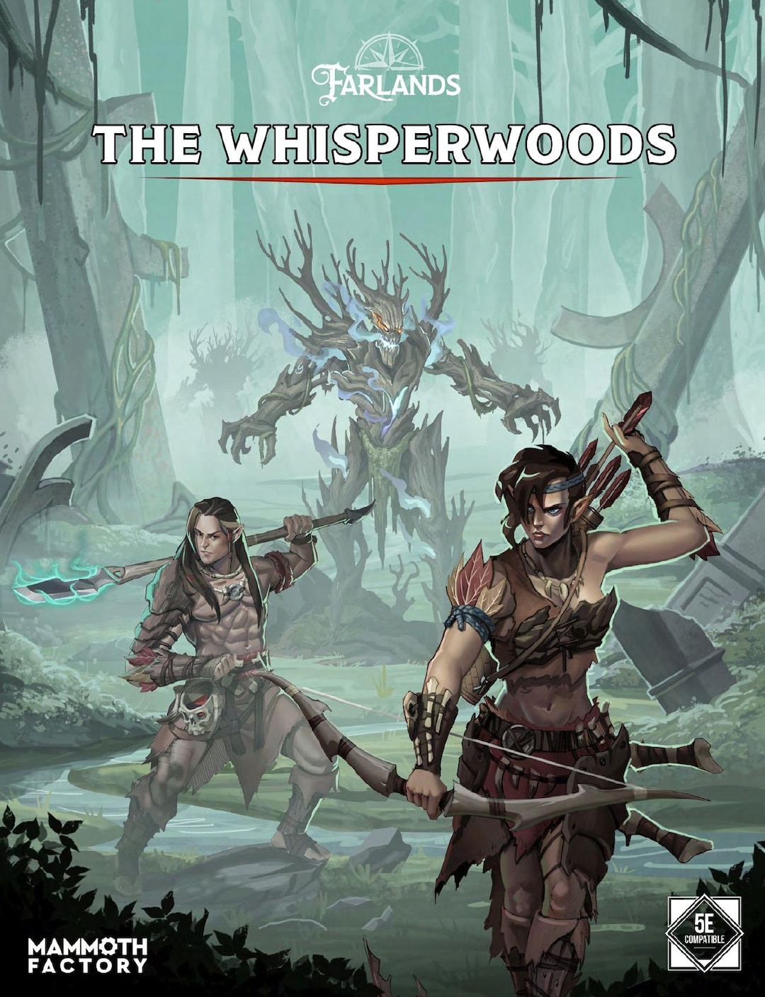 The Whisperwoods | 5e Adventure | 30mm 32mm | Dnd 5e | Farlands
