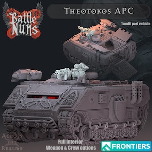 Theotokos APC | 28mm 30mm 32mm Scale | Battle Nuns | Across The Realms