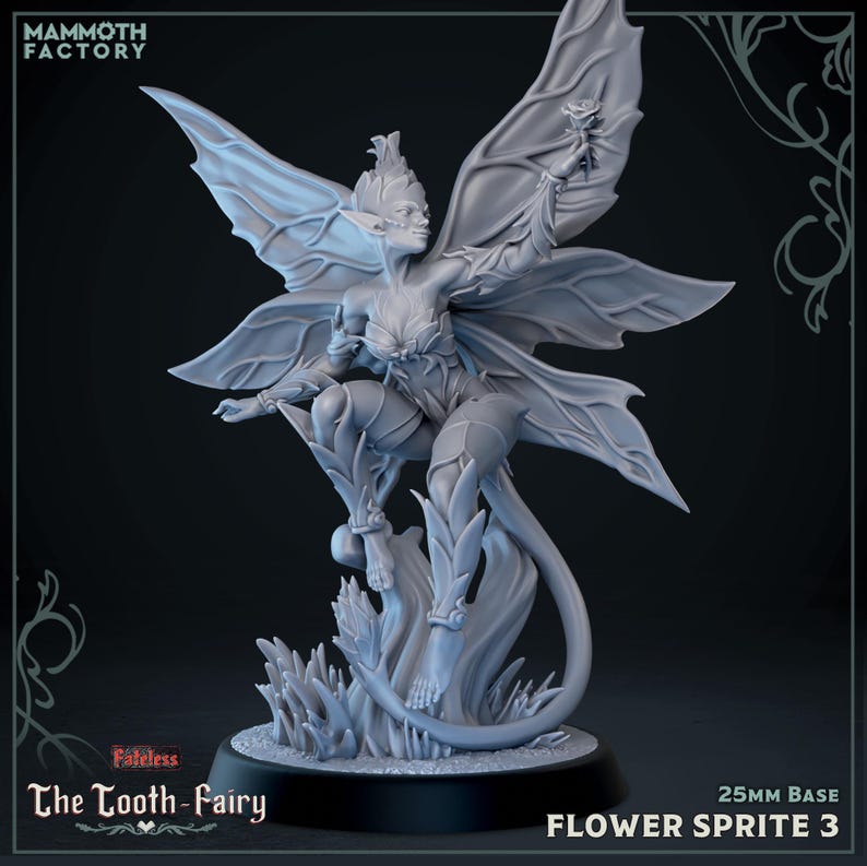 Tooth 5e Flower Sprites | 30mm 32mm | Tooth Fairy | Fateless | Dnd 5e | Mammoth ...