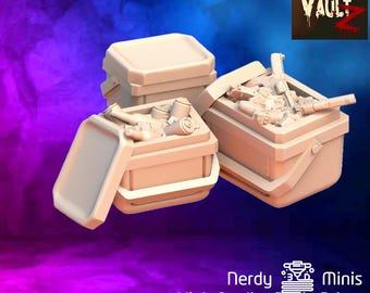 Cooler Props | DnD Minis | 32mm 40mm | Zombicide | Vaultz