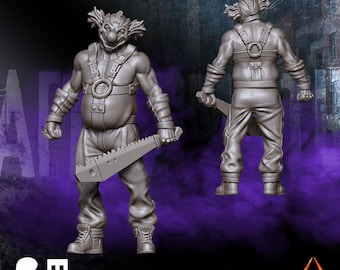 Clown Boss | Zombicide Minis | 30mm 32mm | Aftermath Studios