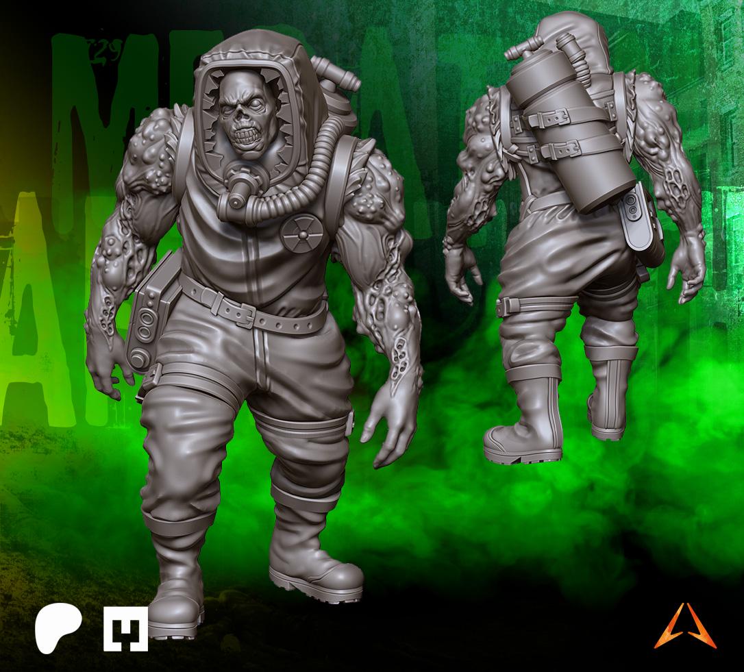 Megaton | Abomination Miniatures | Cod Zombies | Zombicide Minis | 30mm ...