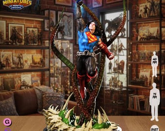 Dark Metal Cosmic Paragon | 30mm 32mm | Crisis Protocol | Superhero Miniatures | DnD Minis | Legion Miniatures