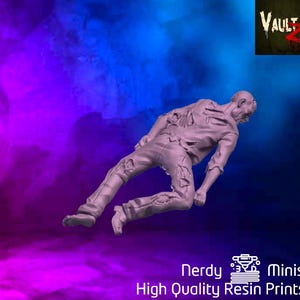 Zombies Laying | 30mm 32mm | Zombie Miniature | Zombicide | Vaultz