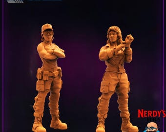 Human Space Crew | 30mm 32mm | Aliens vs. Humans | Colonial Marines | Papsikels | Miniatures