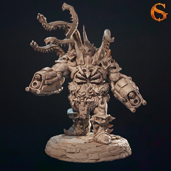Blaster Master Cyborg Zombie | D&D Minis | 30mm 32mm | Trench