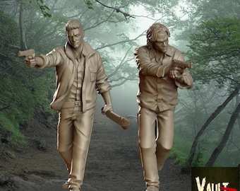 Demon Hunter Bros. | Fan Art Supernatural | 30 mm 32 mm | Vaultz