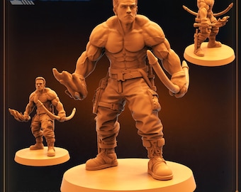 Arnie Welcome to the Jungle | 30mm 32mm | Aliens vs. Humans | Colonial Marines | Papsikels