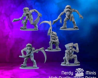 Mad Cappers | 30mm 32mm | DnD 5e | Fateless Collection | Maze of Madness | Mammoth Factory
