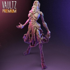 Screamer | Survivor Miniature | Resident Evil Fan Art | 30mm 32mm | Vaultz